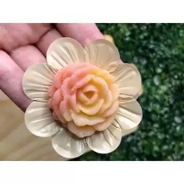 Molde de Silicone Rosa...