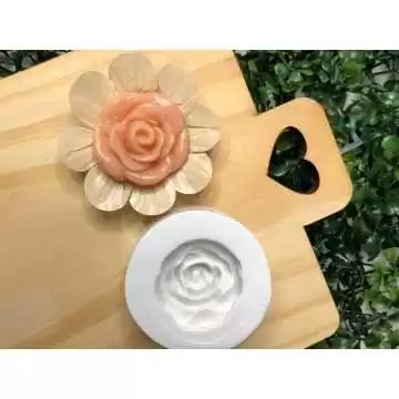 Molde de Silicone Rosa...