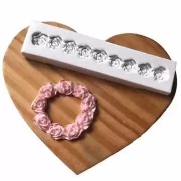 Molde de Silicone Cordão De...