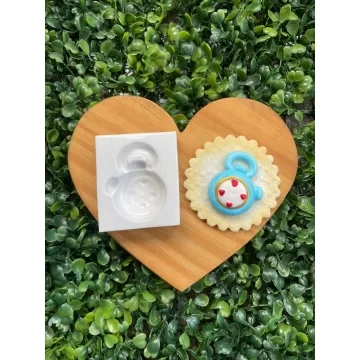 Molde de Silicone Relogio...