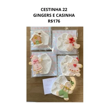 CESTINHA 22 GINGER NATAL