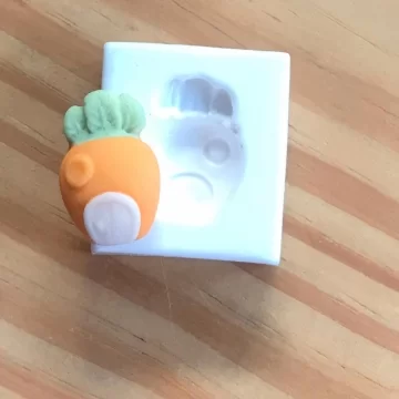 Molde de Silicone Cenoura...