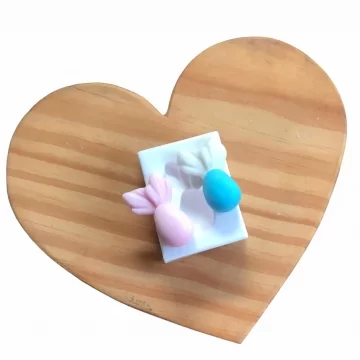 Molde de Silicone Ovinho...