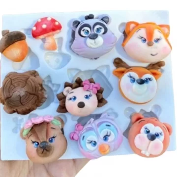 Molde de silicone...