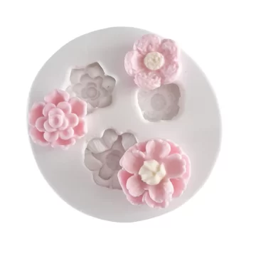 Molde de Silicone Trio de...