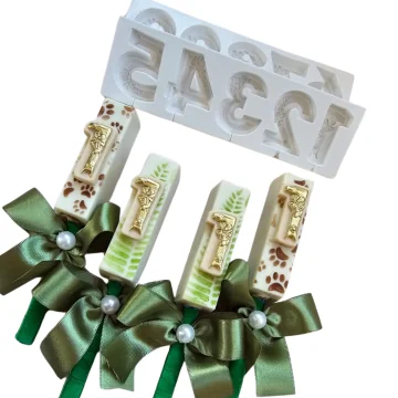 Molde de Silicone Números...