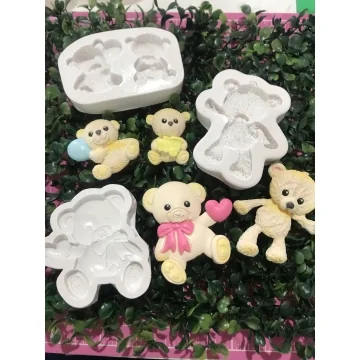 Molde de Silicone Cestinha...