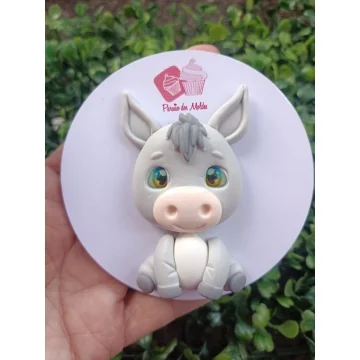 Molde de Silicone Burrinho...