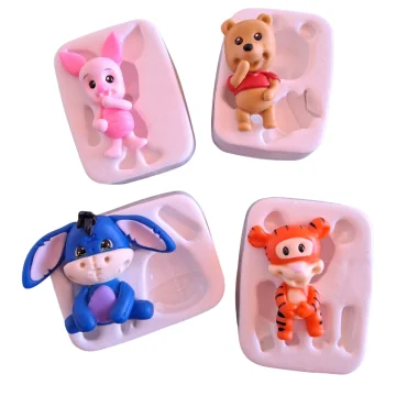 Molde de Silicone Turma do...