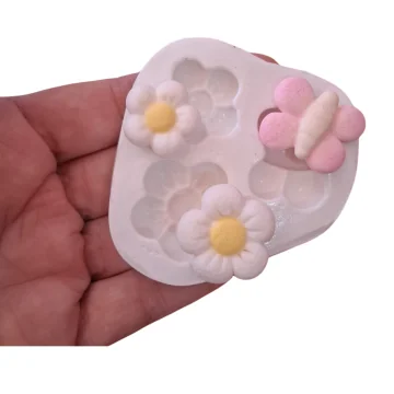 Molde de Silicone Duas...