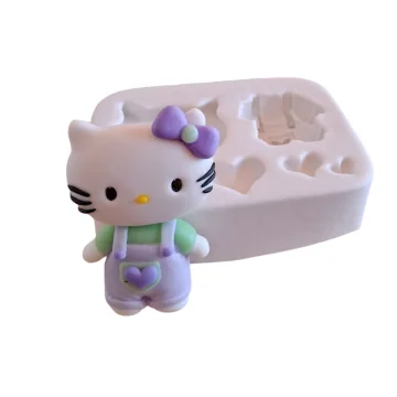 Molde de Silicone Hello...