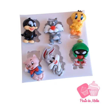 Molde de Silicone Turminha...