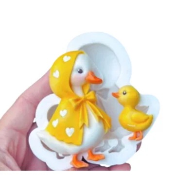 Molde de Silicone Pata e...