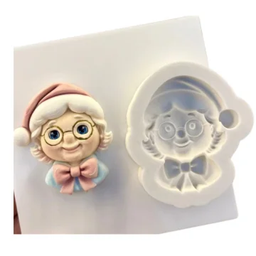 Molde de Silicone Cabecinha...