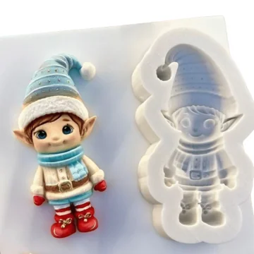 Molde de Silicone Duende...