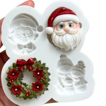 Molde de Silicone Apliques...