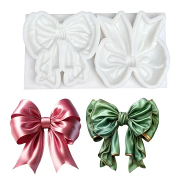 Molde de Silicone Laços...