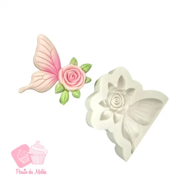 Molde de Silicone Asa de...