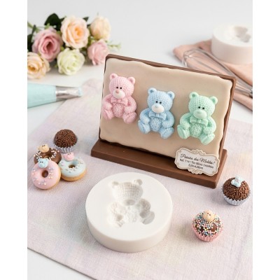 Molde de Silicone Urso De Pelucia Neni - 1141