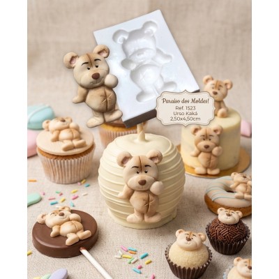 Molde de Silicone Urso Barrigudo Kaka - 1523