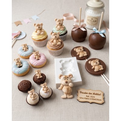 Molde de Silicone Urso Barrigudo Kaka - 1523