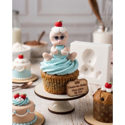 Molde de Silicone Ginger Juliete 1610