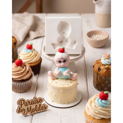 Molde de Silicone Ginger Juliete 1610
