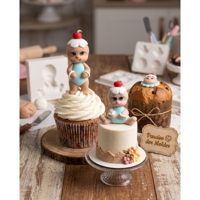 Molde de Silicone Ginger Juliete 1610