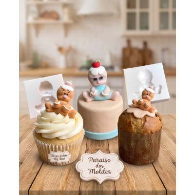 Molde de Silicone Ginger Juliete 1610