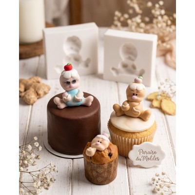 Molde de Silicone Ginger Juliete 1610