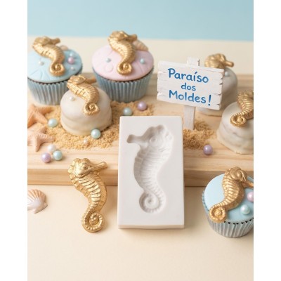 Molde de Silicone Cavalo Marinho Dolly - 073