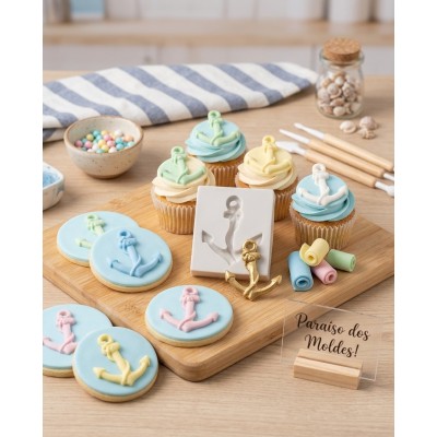Molde de Silicone Âncora - 085