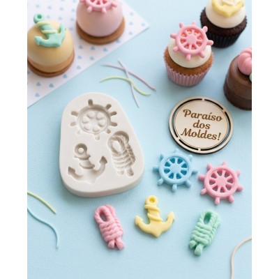 Molde de Silicone Marinheiro Médio - 087