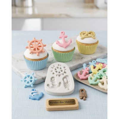 Molde de Silicone Marinheiro Médio - 087