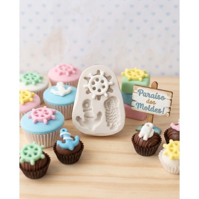 Molde de Silicone Marinheiro Médio - 087