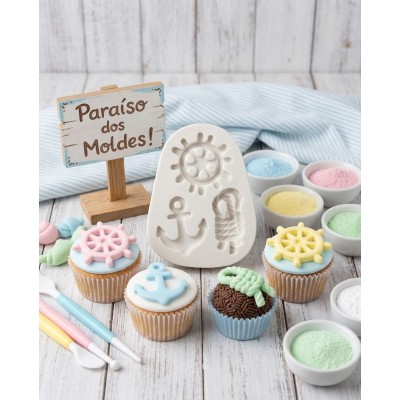 Molde de Silicone Marinheiro Médio - 087