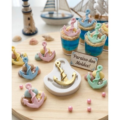 Molde de Silicone Âncora Gg  - 088