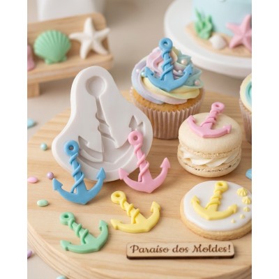Molde de Silicone Âncora Gg  - 088