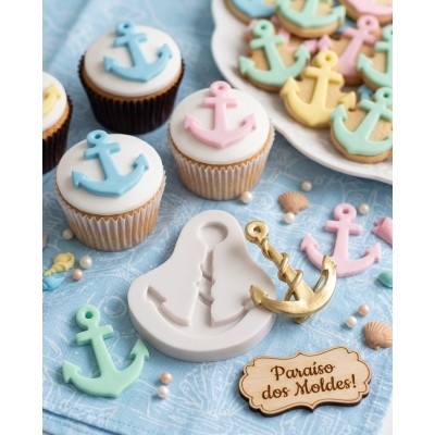 Molde de Silicone Âncora Gg  - 088