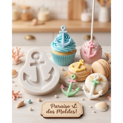 Molde de Silicone Âncora Gg  - 088