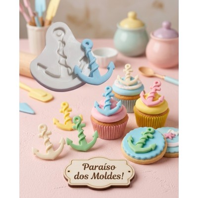 Molde de Silicone Âncora Gg  - 088