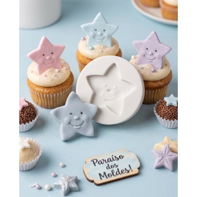 Molde de Silicone Estrela Lele - 245