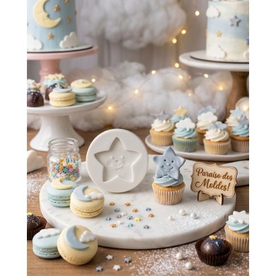 Molde de Silicone Estrela Lele - 245