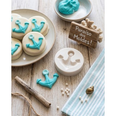 Molde de Silicone Âncora Juju - 290