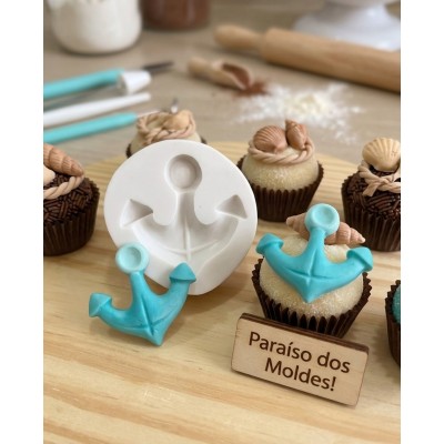 Molde de Silicone Âncora Juju - 290