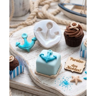 Molde de Silicone Âncora Juju - 290