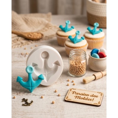 Molde de Silicone Âncora Juju - 290