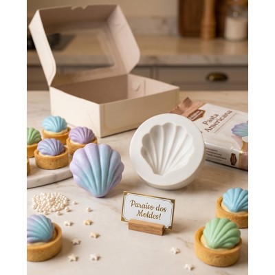 Molde de Silicone Concha Carol - 299
