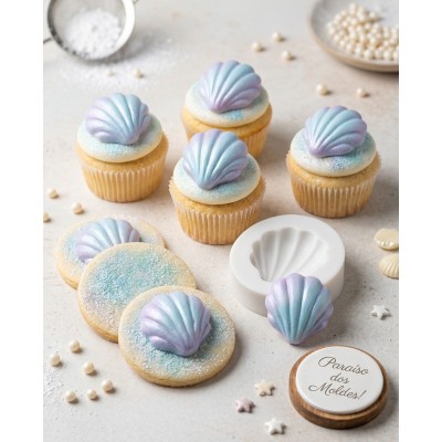 Molde de Silicone Concha Carol - 299