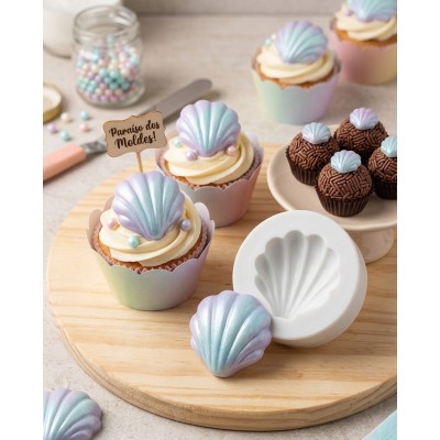 Molde de Silicone Concha Carol - 299